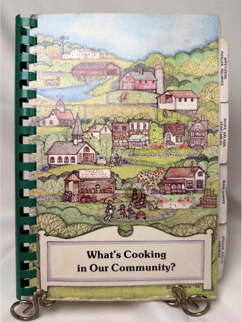 1985 Catholic Church Community Cookbook Charlotte NC Southern Recipes